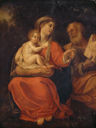 Heilige Familie door Francesco Albani